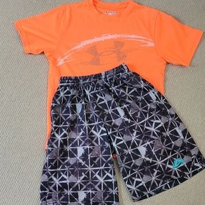 Nike Boys medium/Under Armour